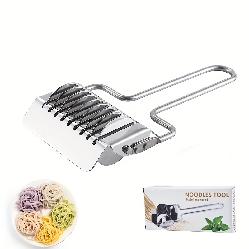 Noodle Cutter, Stainless Steel Noodle Lattice Roller, Kitchen