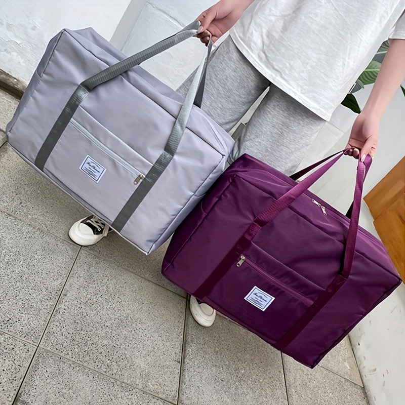 Large Capacity Duffle Bag with Zipper