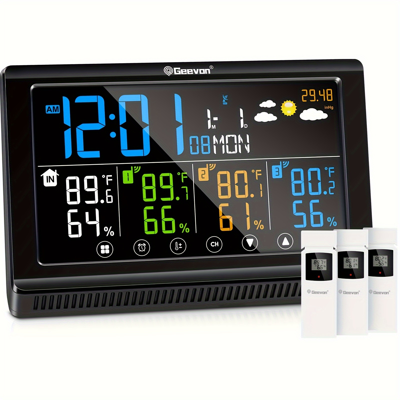 Thermometer Indoor Outdoor Thermometer Backlight Digital - Temu