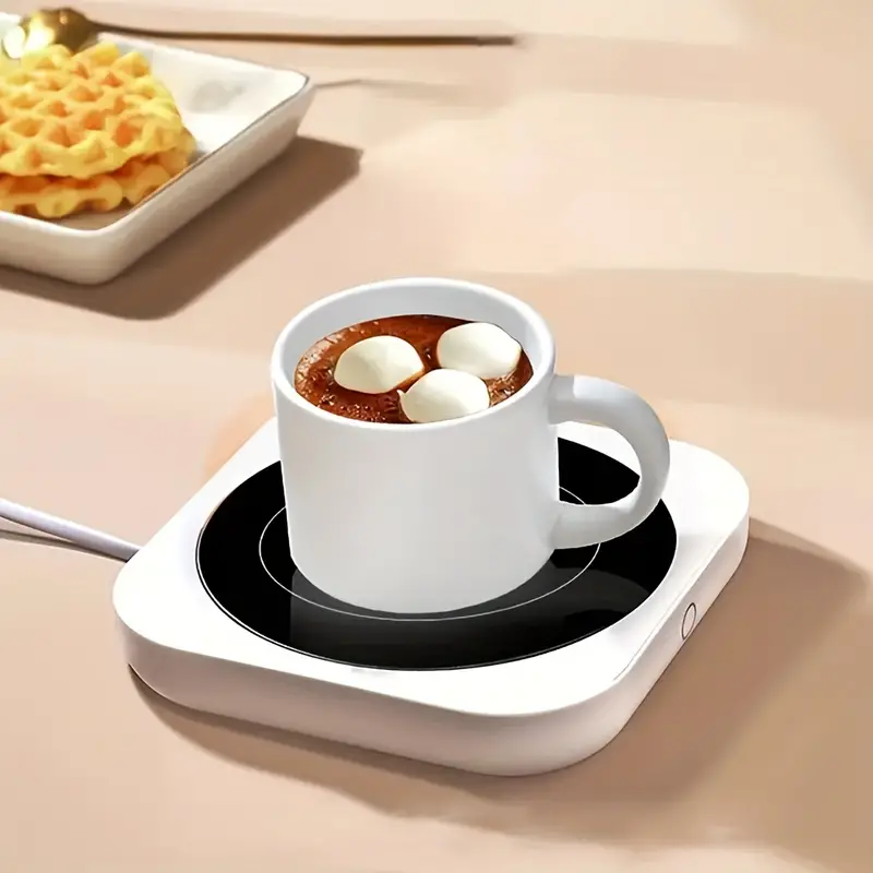 Smart Coffee Mug Warmer Plate: Keep Your Beverages Hot Up To - Temu