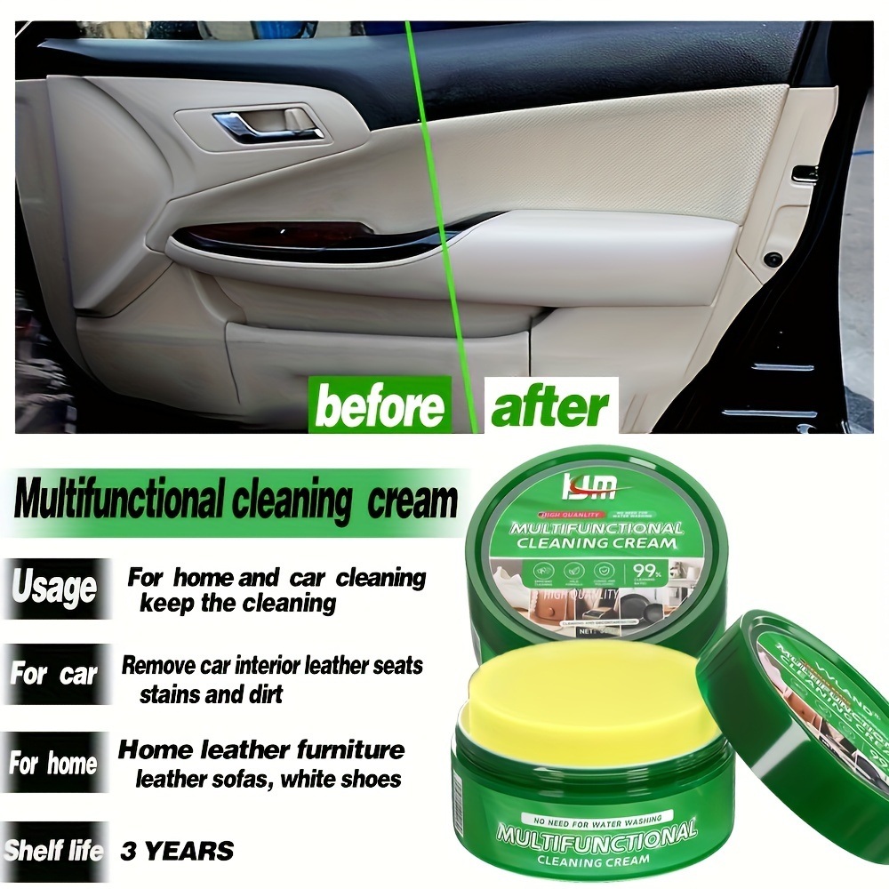 Multi functional Car Interior Cleaning Cream Car Interior - Temu