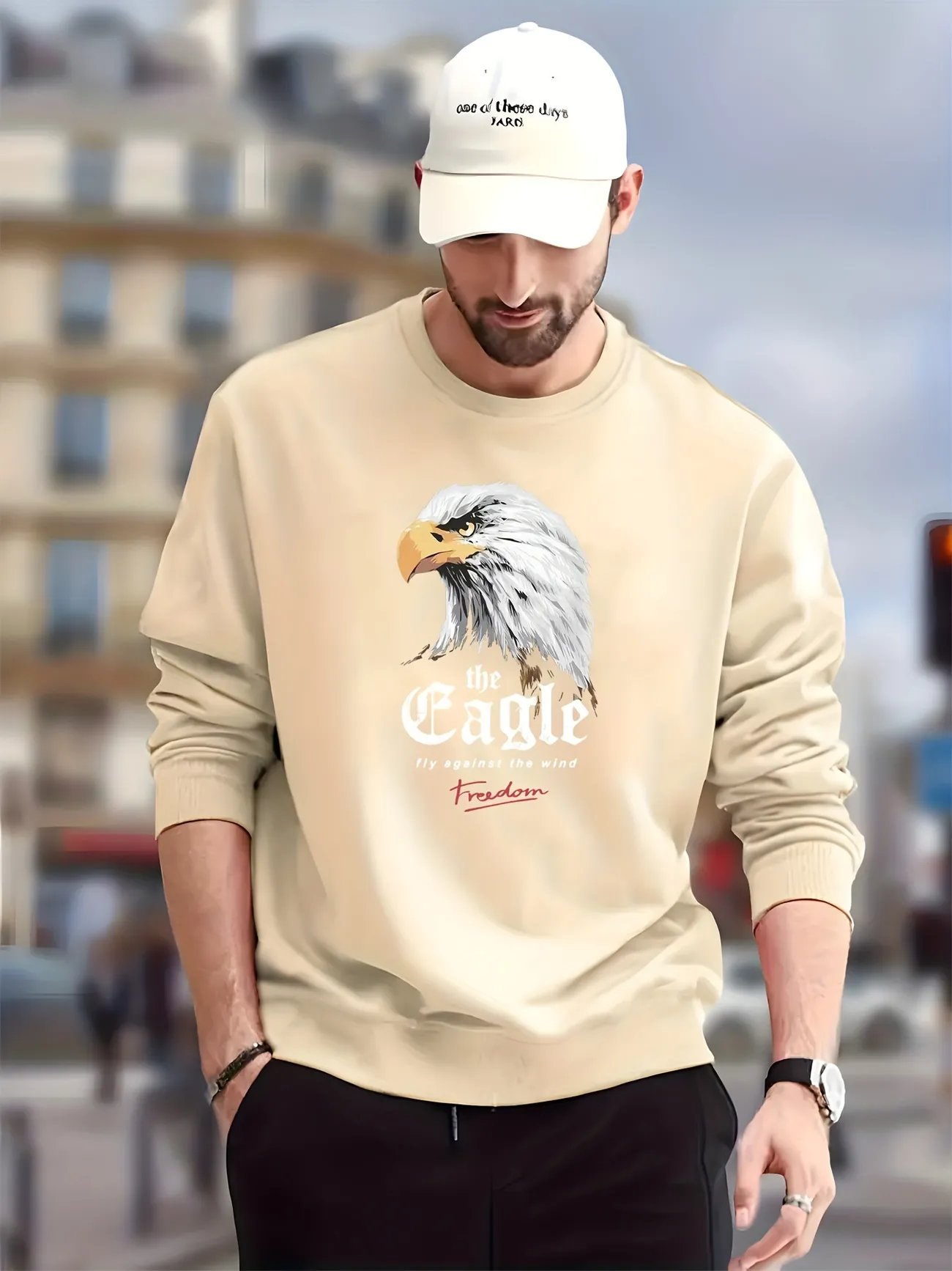 eagles sweater men