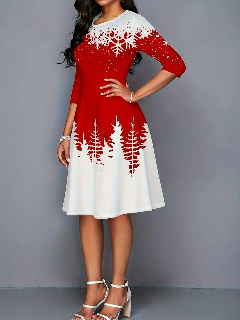 white christmas dress
