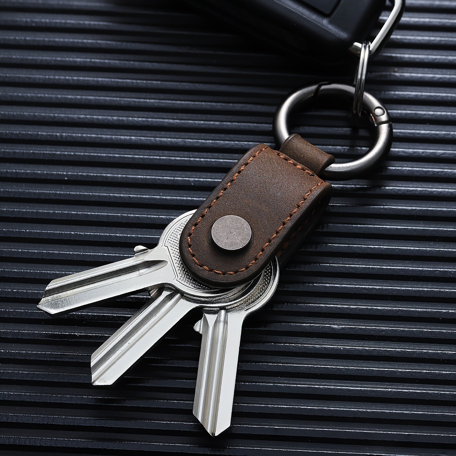 Portable Key Organizer Key Chain Compact Minimalist Pocket - Temu
