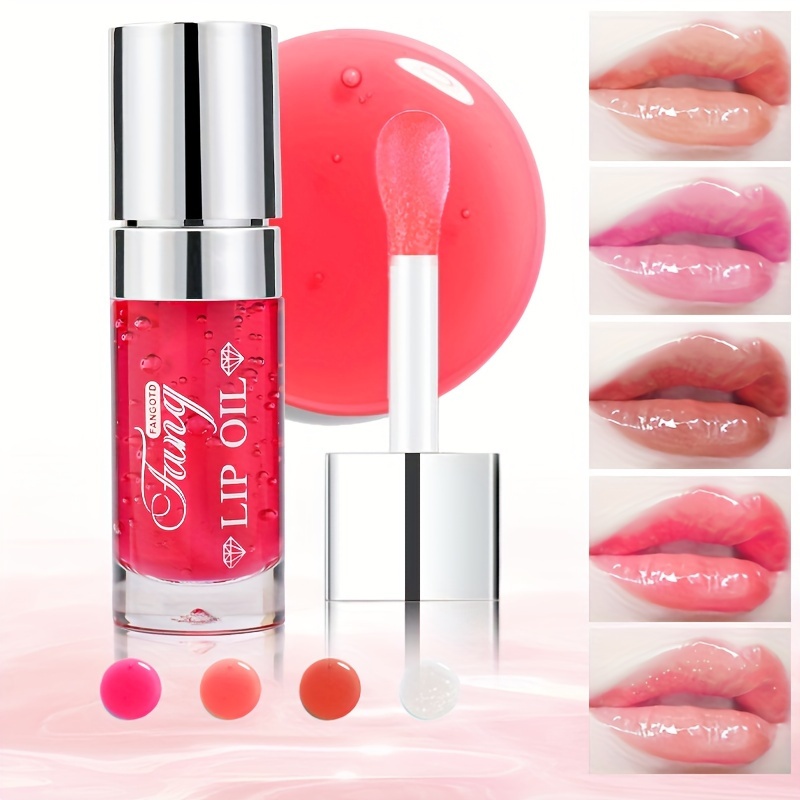 Moisturizing Lip Oil Hydrating Lustrous Dewy Texture Natural