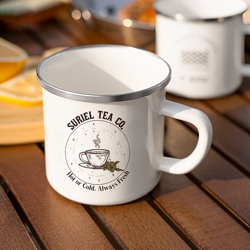 1pc Suriel Tea Room Pattern Ceramic Water Mug Drinking Cup Novelty  Christmas Halloween New Year Gift For Her Mugs For Coffee Tea And Hot  Drinks Cup