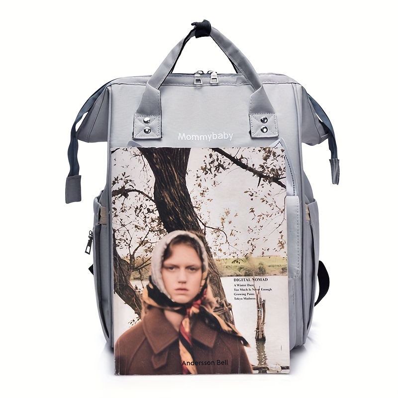 Cat Baby Diaper Bag Functional Tote Backpack Top Handle Mommy Bag