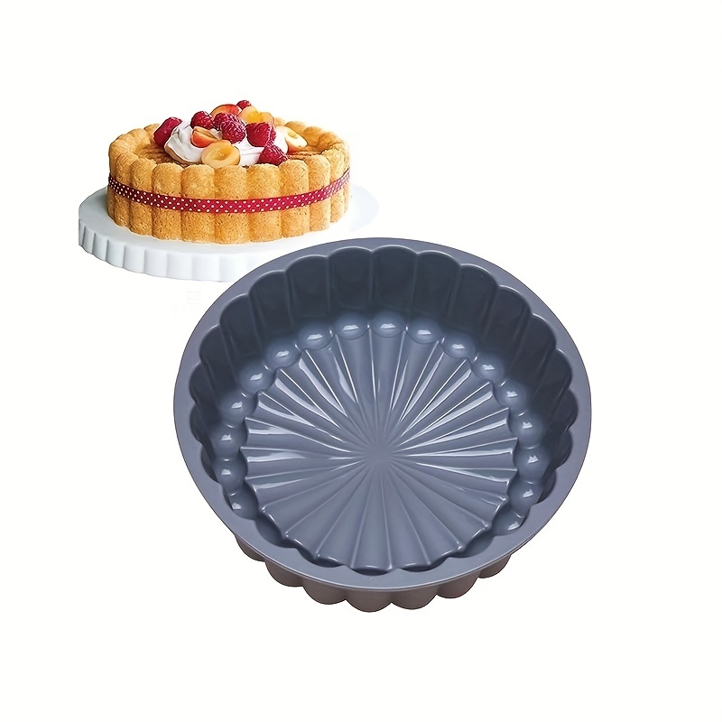 Silicone Cake Pan, Non Stick, Circular Flower Cake Mold, For Kitchen Baking  - Temu