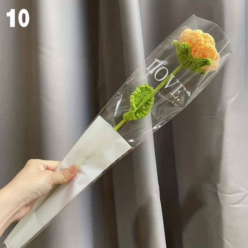 Hand Wrapped Single Rose