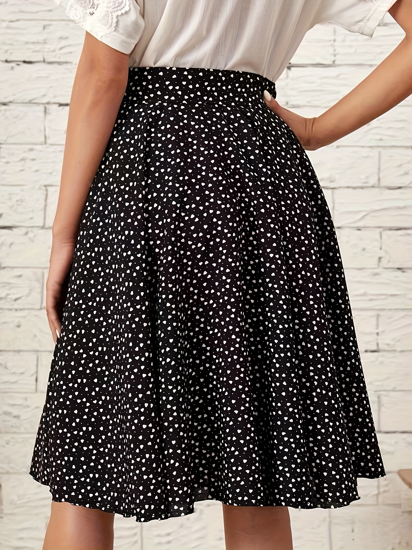 Heart hotsell swing skirt