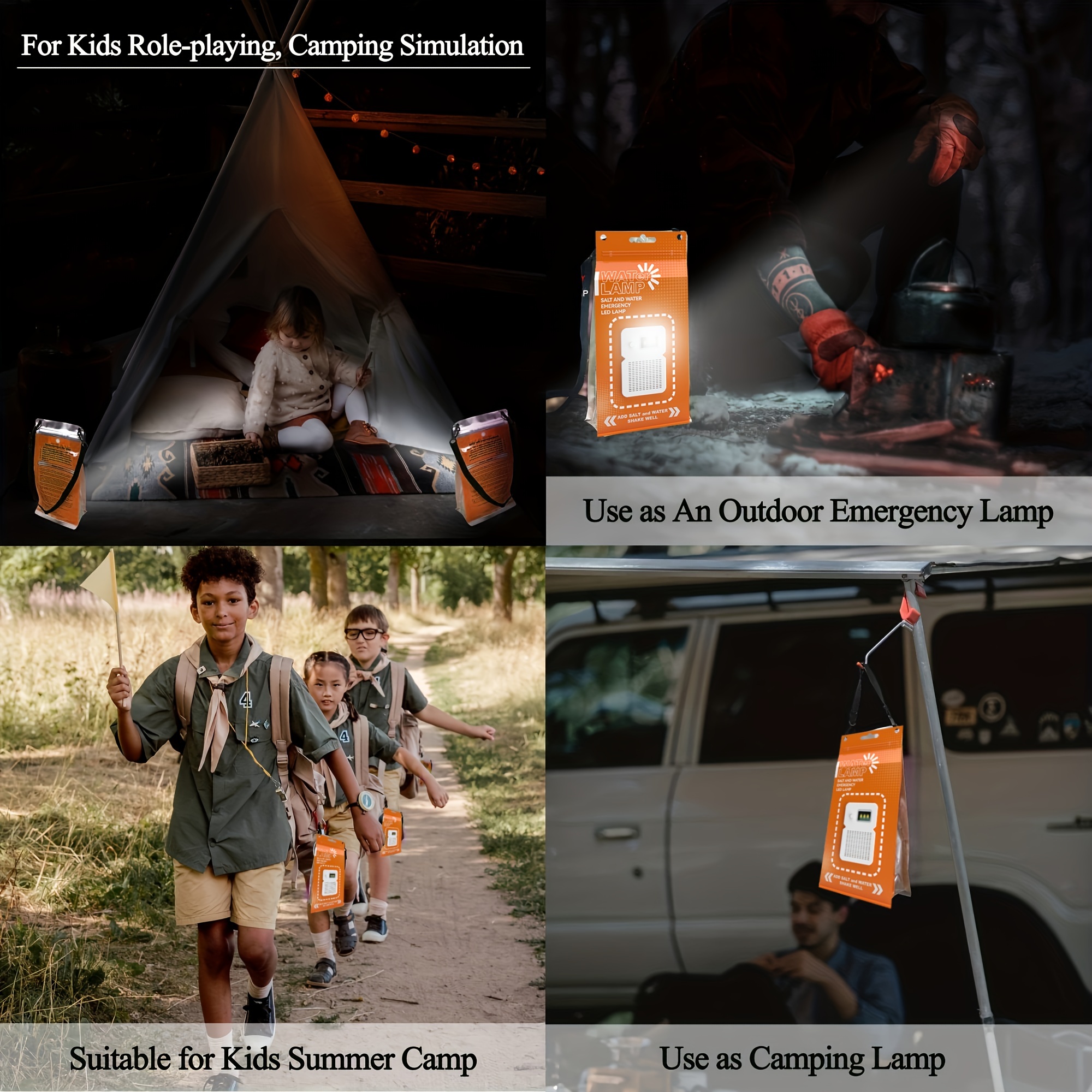 Camping LED Lights Don't Need Battery Emergency Lamp LED Lamp Camp