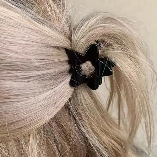 chanel hair clip claw