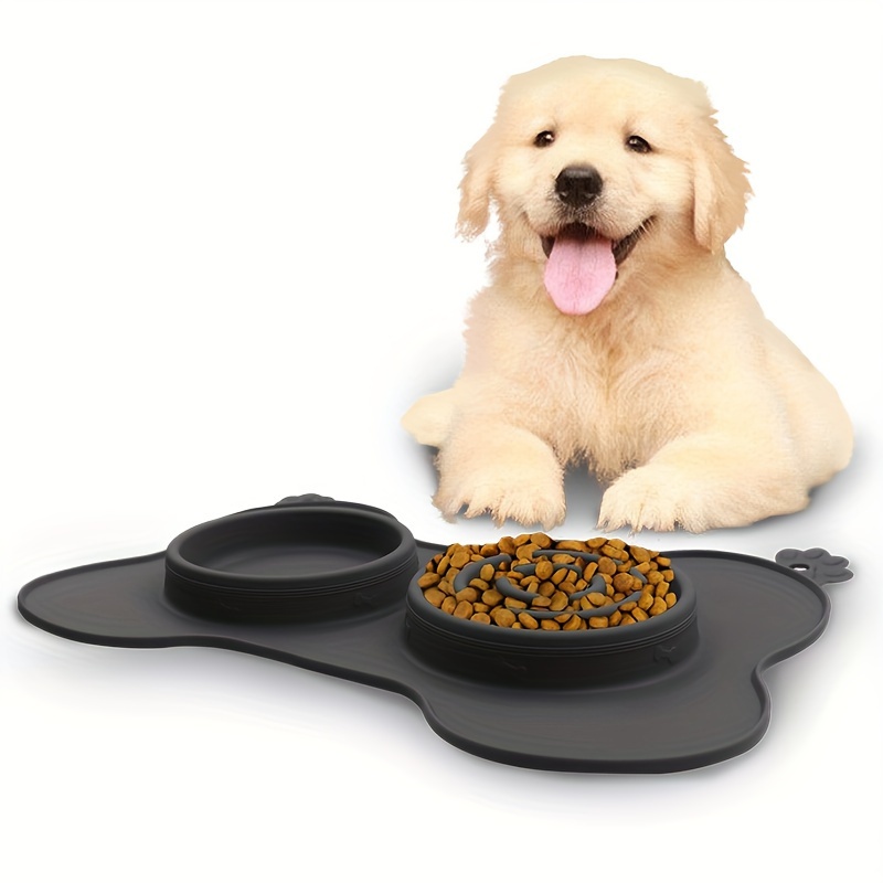 1pc,Dog Food Mat,Cat Food Mat,Dog Mat For Food And Water,Pet Food Mat,Silicone  Pet Placemats Include, Slow Food Bowls,Licking Mats,Water Bowls.