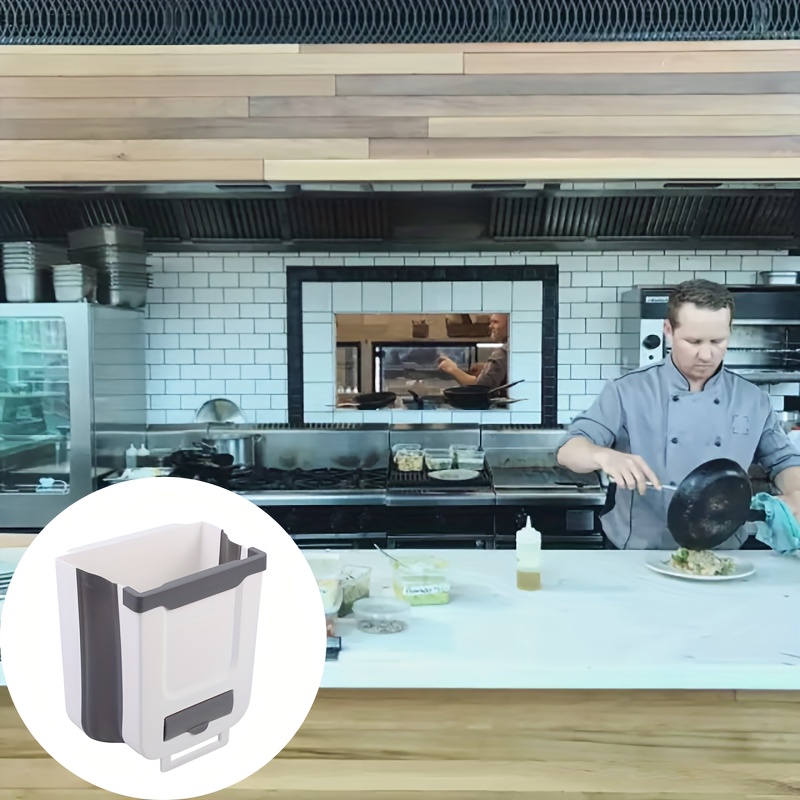MaoXinTek Kitchen Poubelle Pliable 9L Suspendu Portable Petite Coupelle de  Collecte pour Déchets pour Tiroir de Chambre à Coucher Dortoir Voiture :  : Cuisine et Maison
