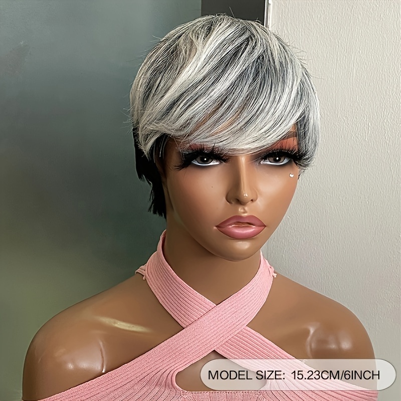 Short Pixie Cut Wigs Women Synthetic Hair Wigs Natural Temu