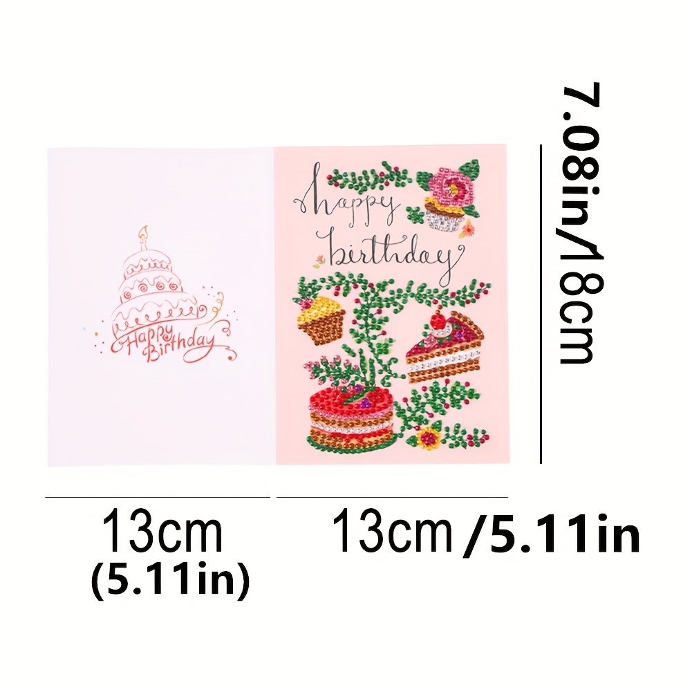 happy birthday cards diy diamond painting