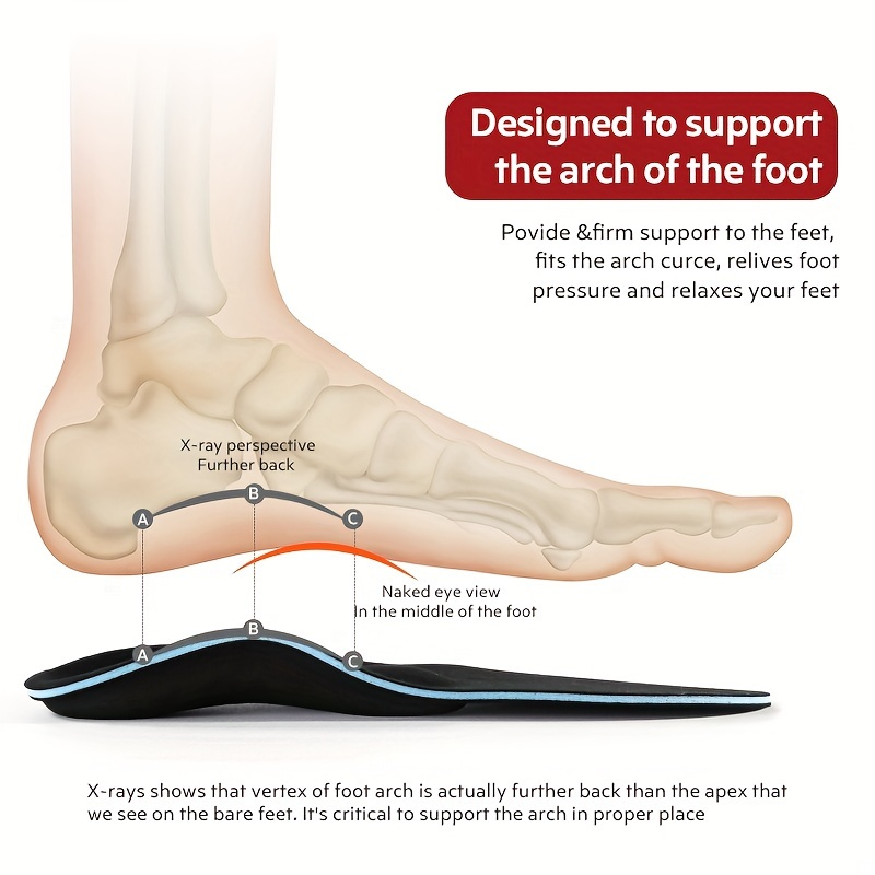 Arch Support Insoles - Temu Canada