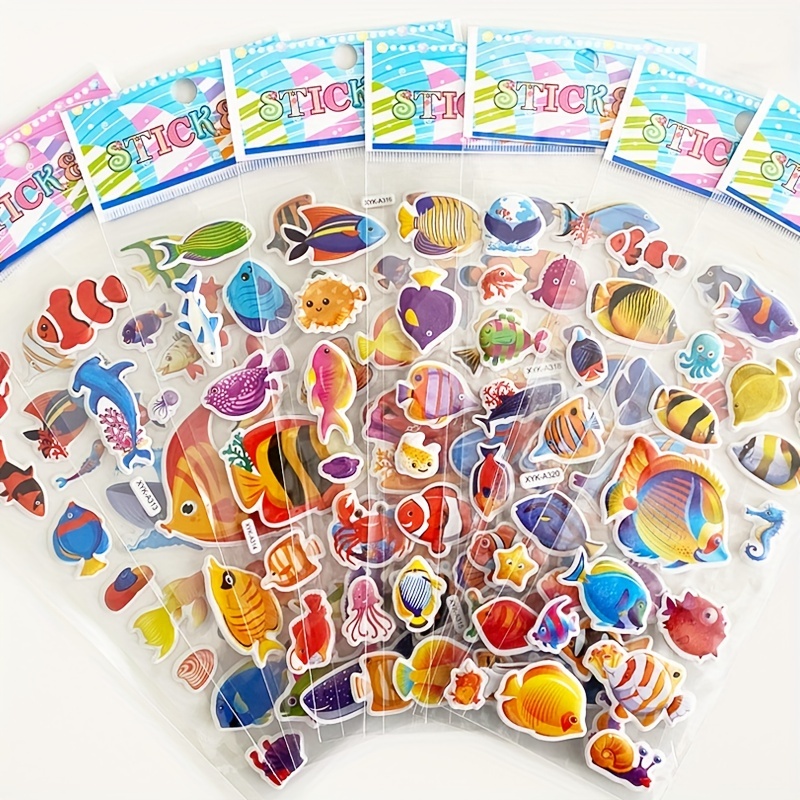 Koi Fish Vinyl Sticker Cute Underwater Sticker Cute Fish Sticker