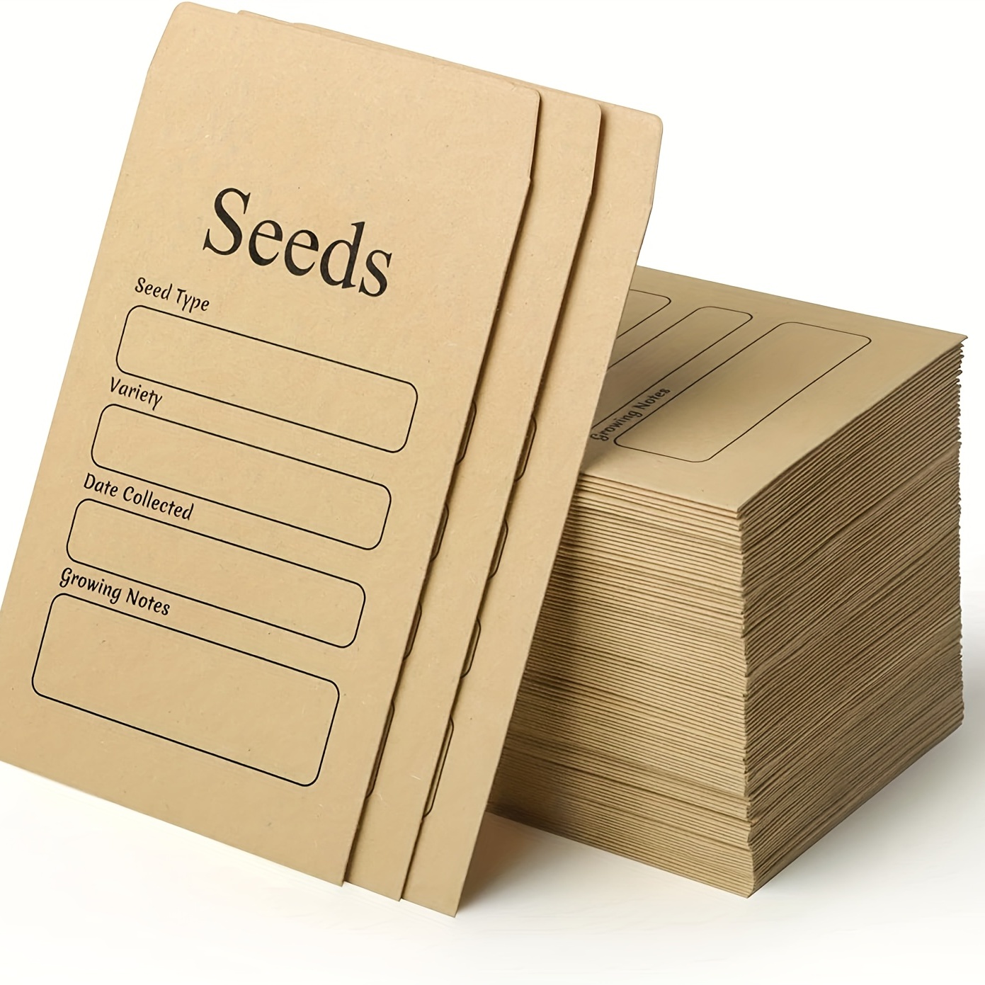 Seed Storage Organizers 80 Resealable Sealing Seed Envelopes Garden Seed  Organiz