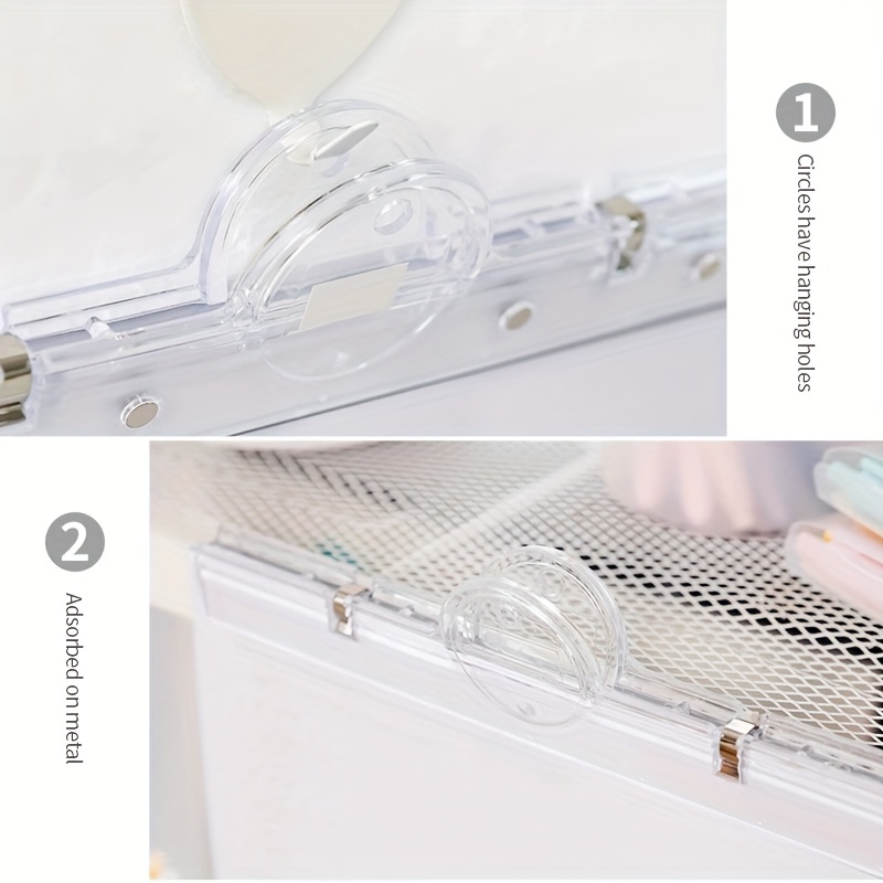 Transparent Tape Magnetic Edge Folder Bill Folder