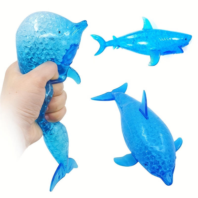 CLEARANCE - SALE - Shark Water Bead Filled Squeeze Stress Ball