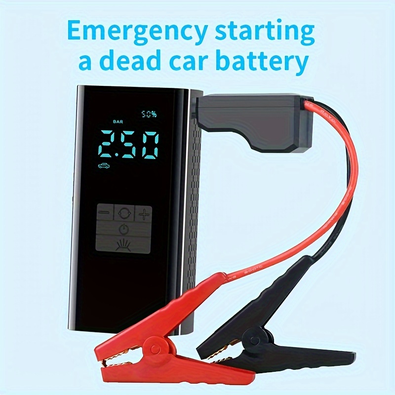 Powerbank, câble, chargeur de voiture dans une pochette en EVA