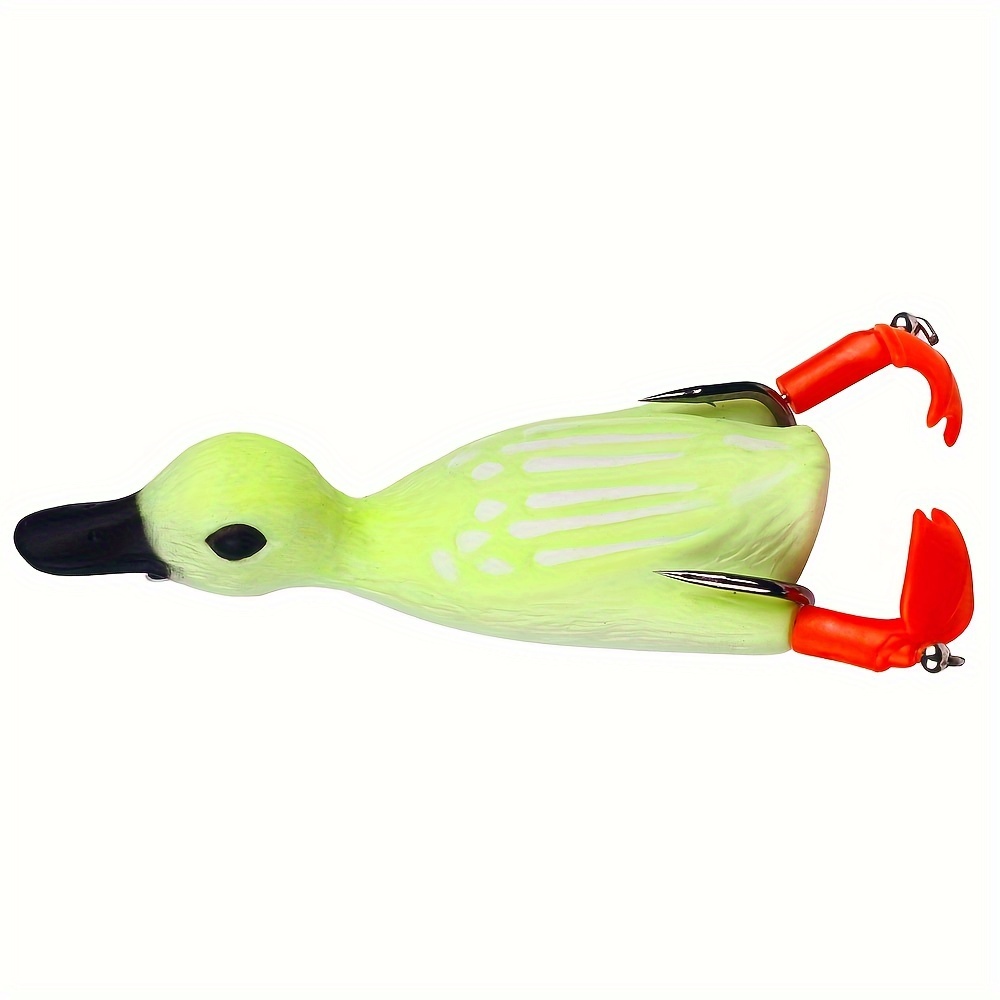 Duck Topwater Fishing Lure Artificial Bait Silicone Fishing Lures Swimbait  For