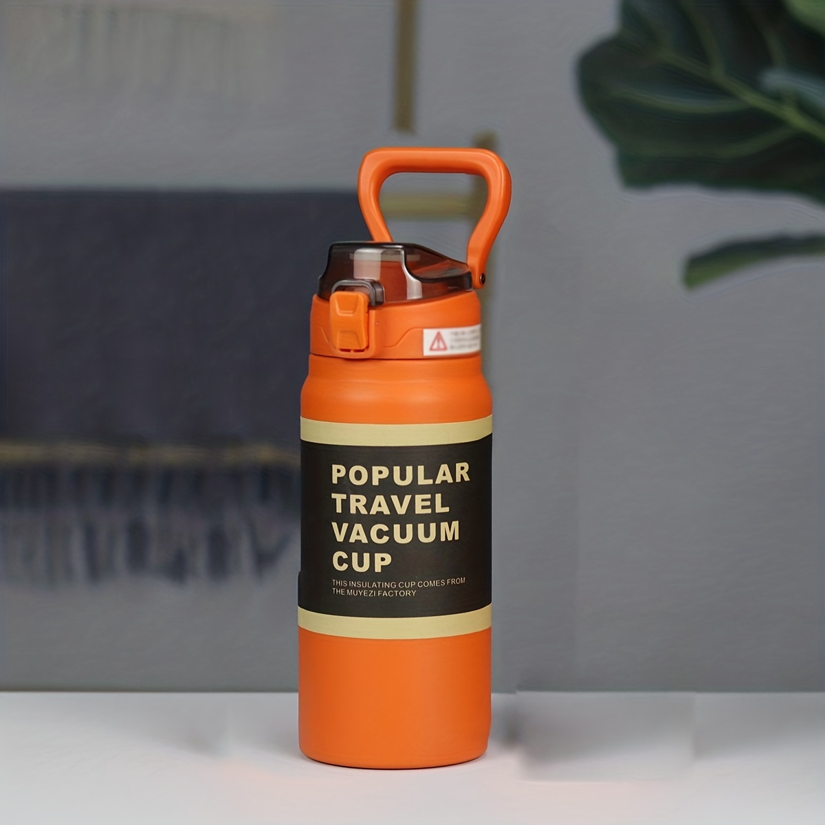 720ml Stainless Steel Vacuum Cup Large Capacity Portable Straw Cup