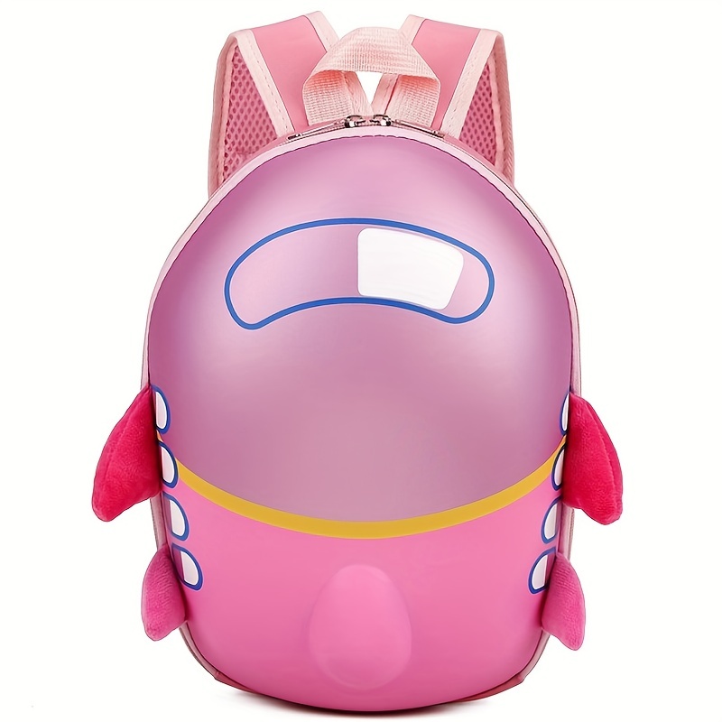 Kids 3D Airplane Backpack Large Capacity