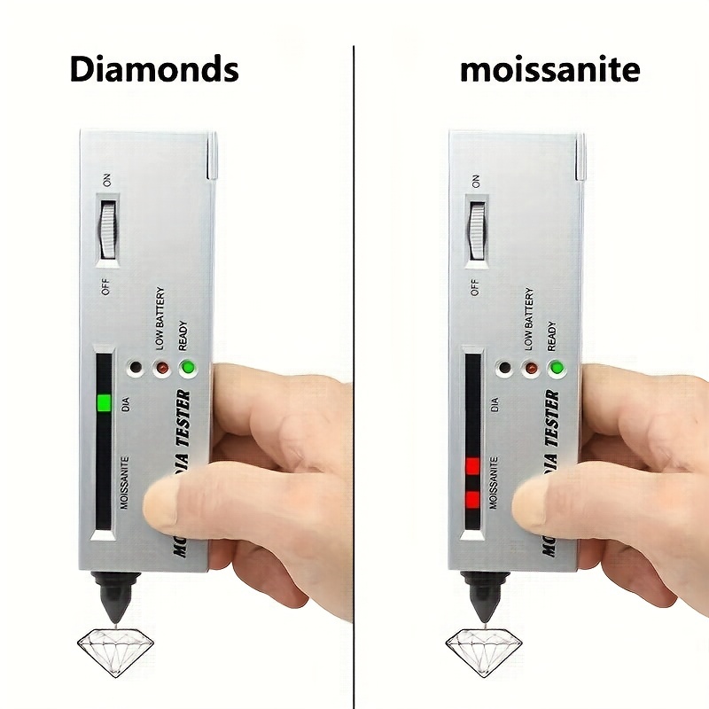 Professional Haute Précision Diamant Testeur LED Indicateur de