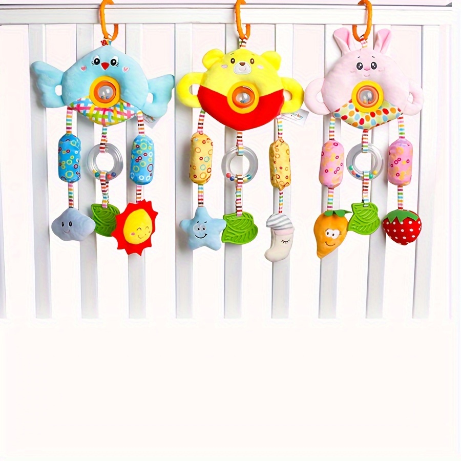 A Hanging Wind Chime Bed Bell Rattle Soothing Toy - Temu