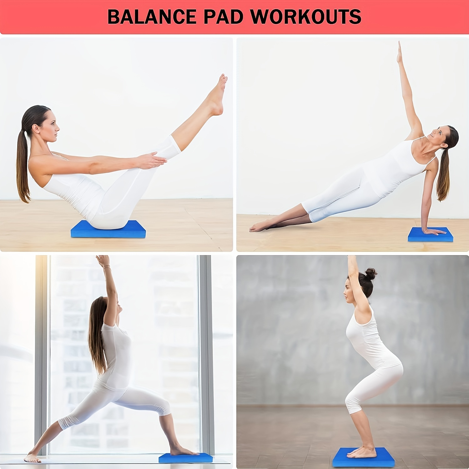 Yoga Balance Pad Plank Support Fitness Pad Knee Elbow - Temu