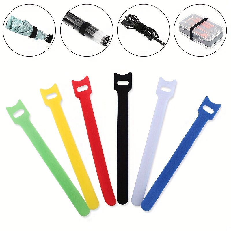 Cable Management Fastening Cable Ties Reusable Cord - Temu