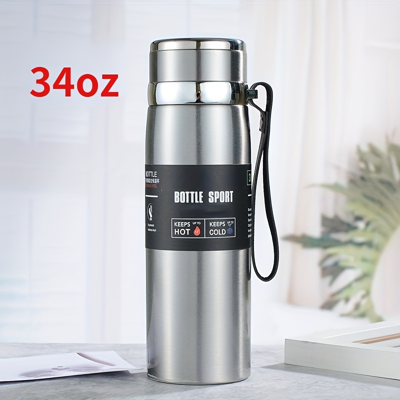 High Quality Water Bottle 316 Stainless Steel Cold Hydroflask Thermos Large  Capacity Thermal Mug Cup Sport Cycling Vacuum Flask