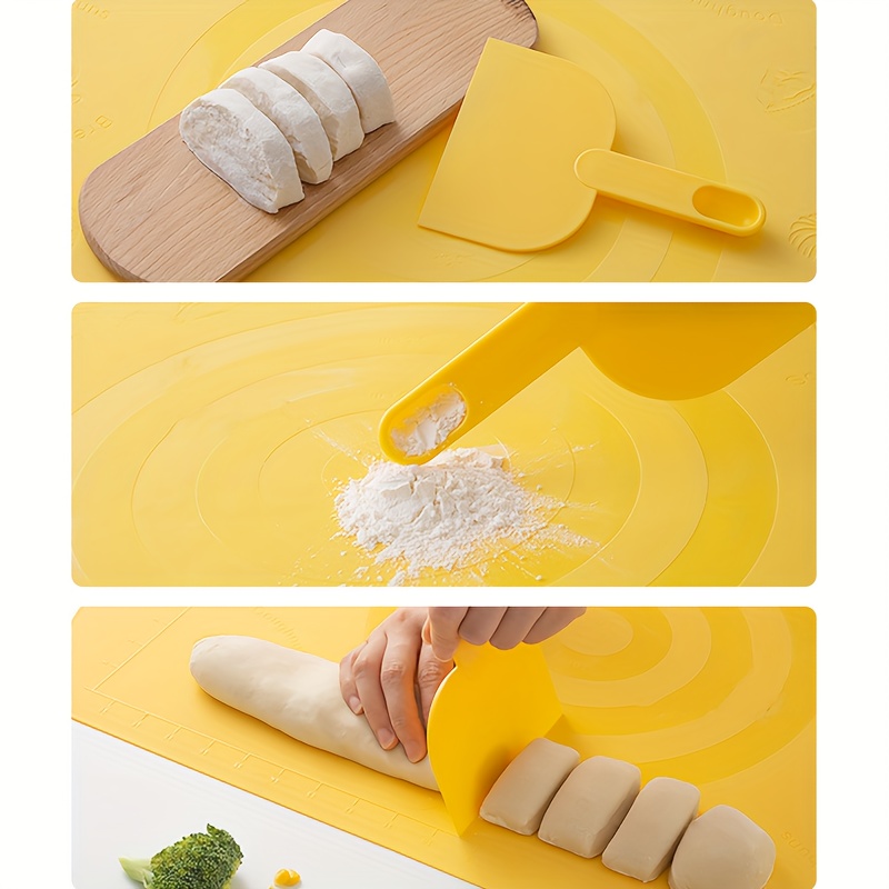 Plastic Pizza Dough Scraper Multifunction Tool for Cooking Baking