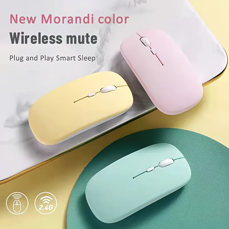 Mouse Wireless Ricaricabile Color Caramello. Macbook Pro / - Temu Italy