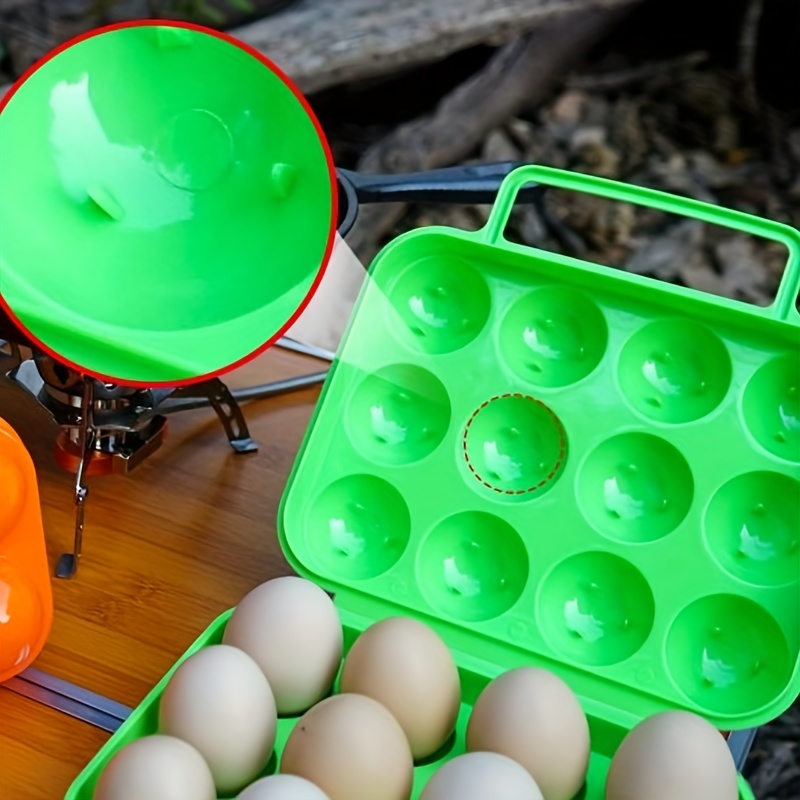 Portable Egg Carrier Holder Durable Plastic Storage Box With - Temu