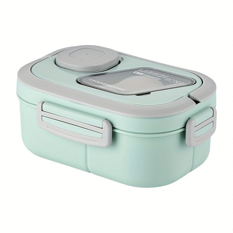 Dyttdg School Supplies Aesthetic Bento Box, Plastic Double Layer Lunch Box, Microwave Oven Special Lunch Box, Separated and Sealed Picnic Box Home