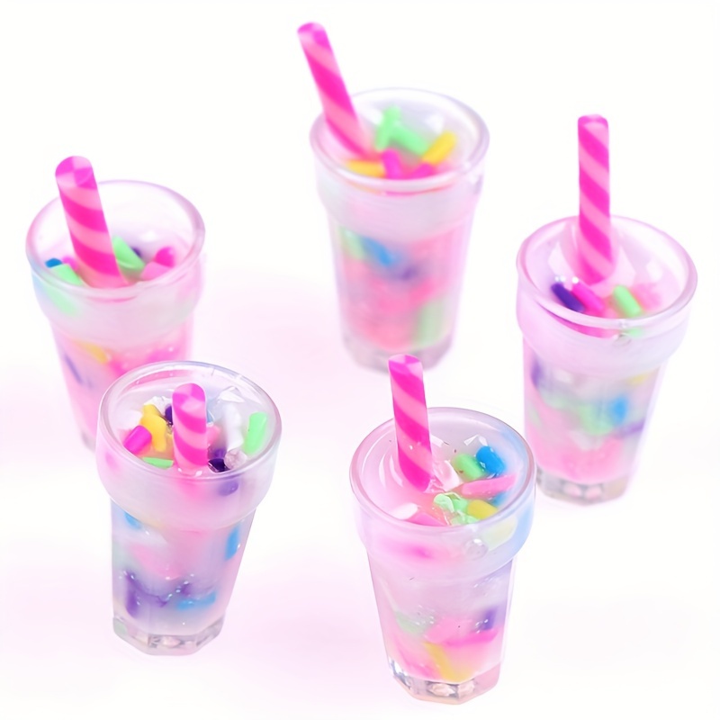 1 Ensemble, Mini Tube À Essai En Verre Pour Maison De Poupée, Ensemble De  Tasses À Mesurer, Mini Accessoires De Scène De Laboratoire Avec Modèles