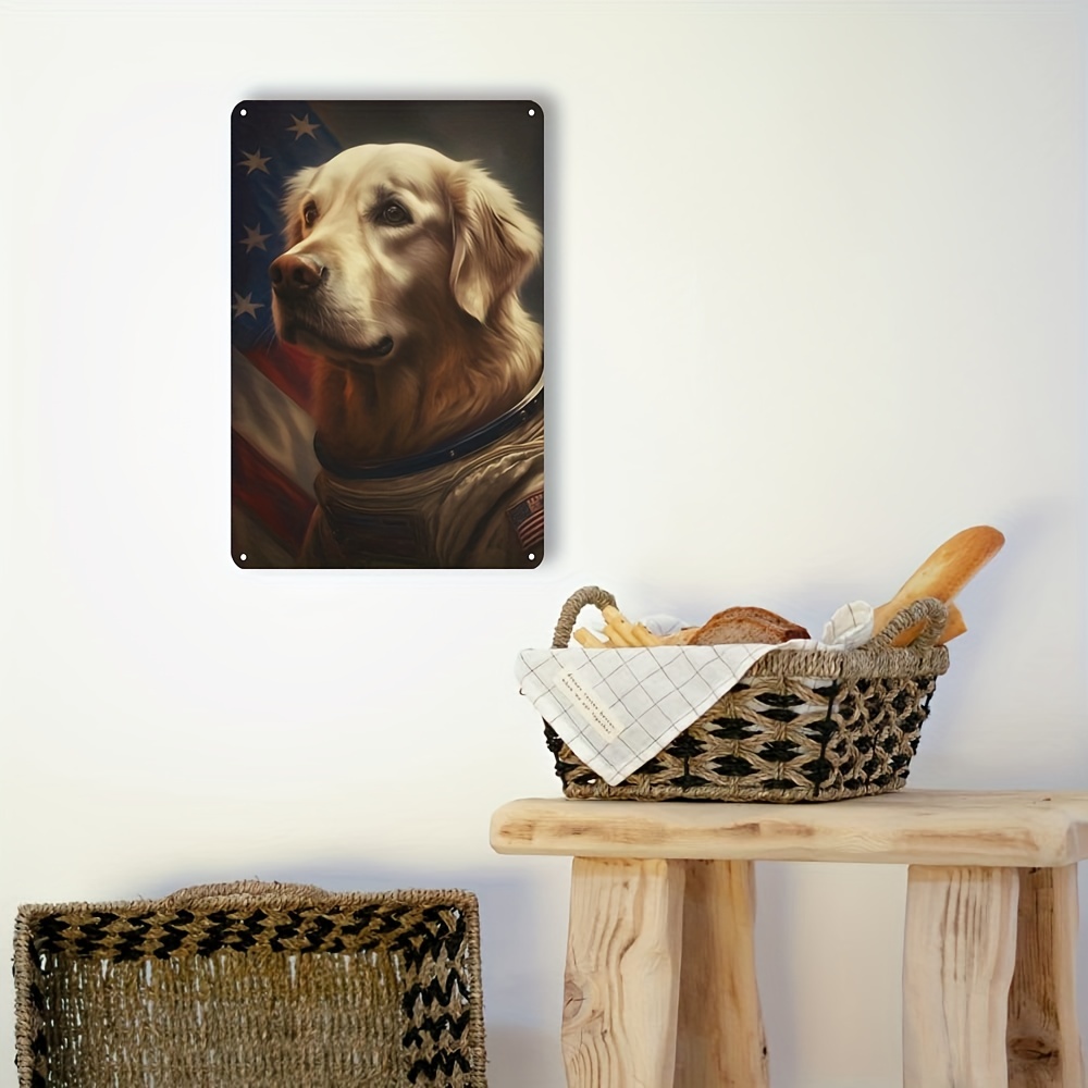 Dogaholic , Golden Retriever I Am Your Friend Unframed Satin Paper ,  Wrapped Frame Canvas Wall Decor Poster - Inktee Store