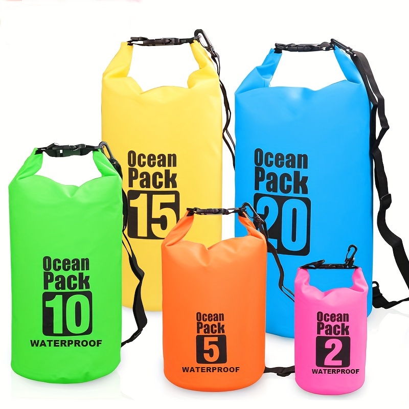 Waterproof Dry Bag Women Men Roll Top Lightweight Dry - Temu