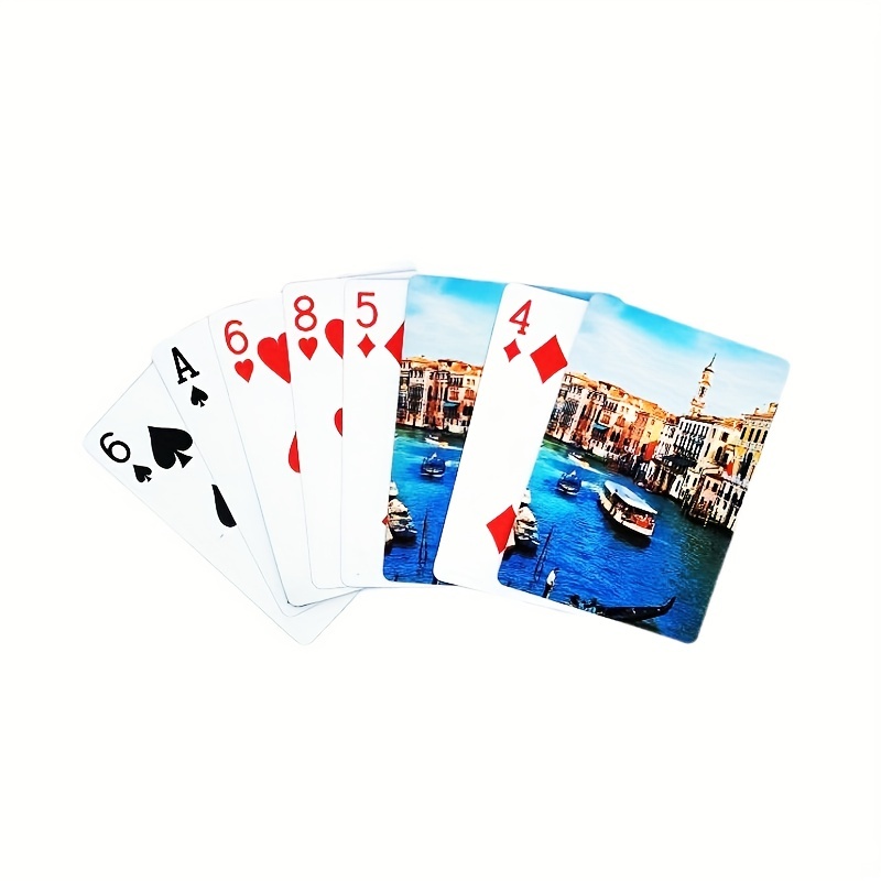 Sublimation Blank Paper Playing Cards Heat Transfer Printing DIY