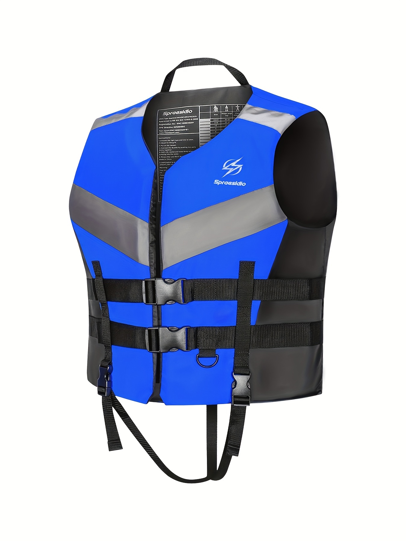Drifting Swimming Fishing Life Jackets with Whistle for Adults,Size:  XL(Blue), snatcher