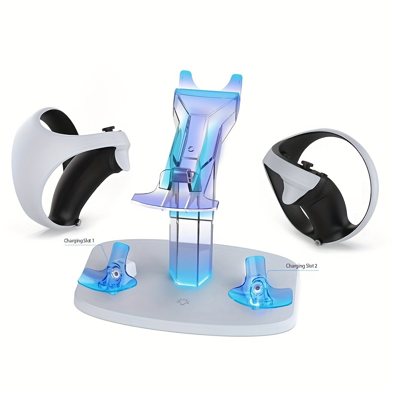 4 in 1 PS5 PSVR Move Motion Controller Fast Charging Station Charger Dock  Stand for Playstation