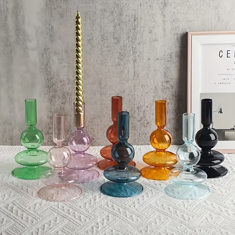 Retro Candle Container Candle Holder Table Candle Holder - Temu