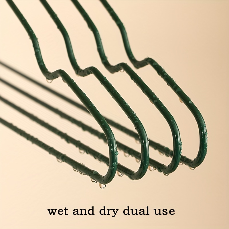 Non slip Velvet Hangers Dry And Wet Dual use Traceless - Temu