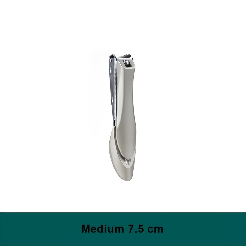 TEMU Nail Clippers Stainless Steel Anti Splash Fingernail Cutter Manicure Tools Design Nail Trimmer Pedicure Scissor