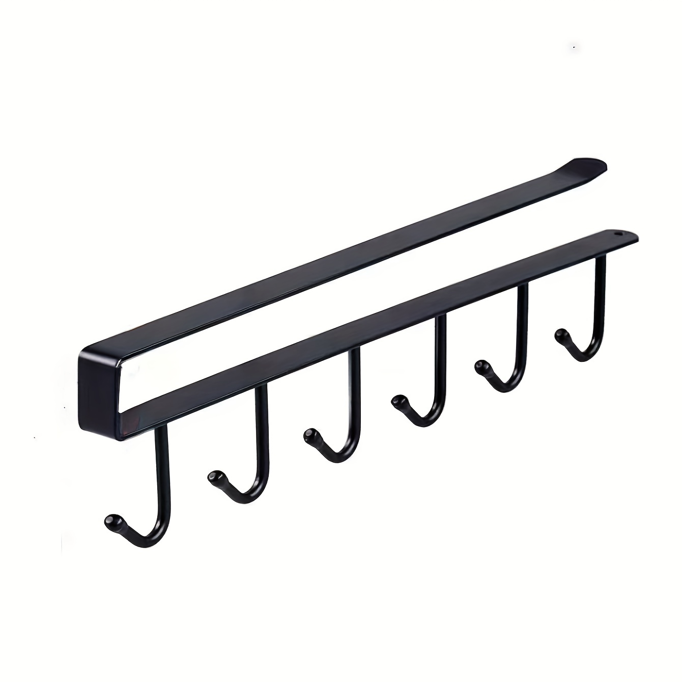 Multi-row Traceless Hook For Iron Cabinets - Six Hooks For Easy