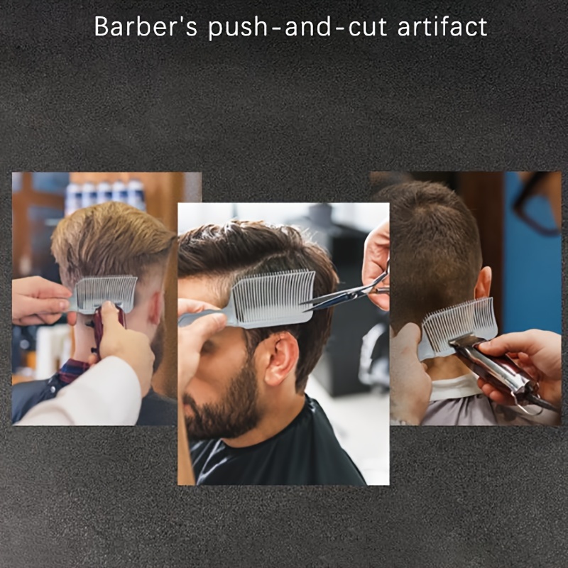 Fading Comb Professional Barber Clipper Blending Flat Top Temu United
