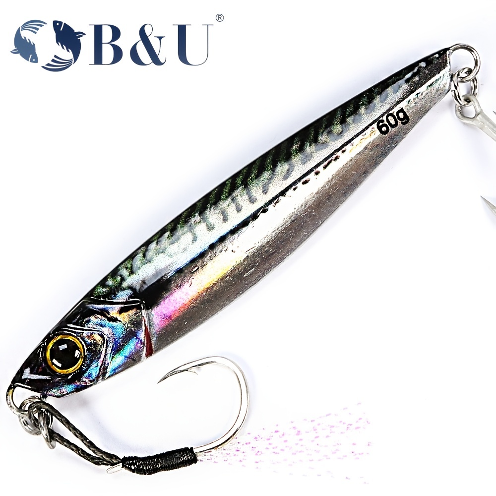 Fishing Lure Bait Hook Metal Bait Lure Bait Fishing - Temu